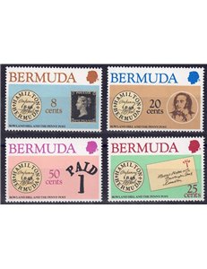 BERMUDA 1980 Rowland Hill 4v MNH**