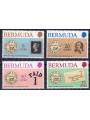 BERMUDA 1980 Rowland Hill 4v MNH**