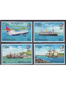 BERMUDA 1980 Esposizione filatelica internazionale 4v MNH**