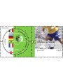 BRAZIL 2002 Football World Cup 2v MNH**
