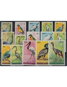 BURUNDI 1965 Fauna, uccelli 15v MNH**