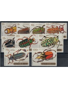 BURUNDI 1970 Insects (Airmail) 9v MNH**