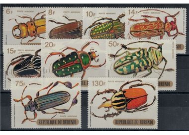 BURUNDI 1970 Insects (Airmail) 9v MNH**