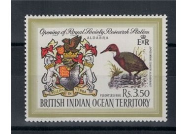 BRITISH INDIAN OCEAN TERRITORY 1971 Aldabra Research Station MNH**