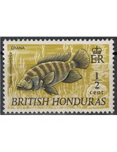 BRITISH HONDURAS 1971 Marine fauna, fish MNH**