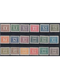 CANADA 1940 Postal bags, services - Postal scrip, services 18v MNH**