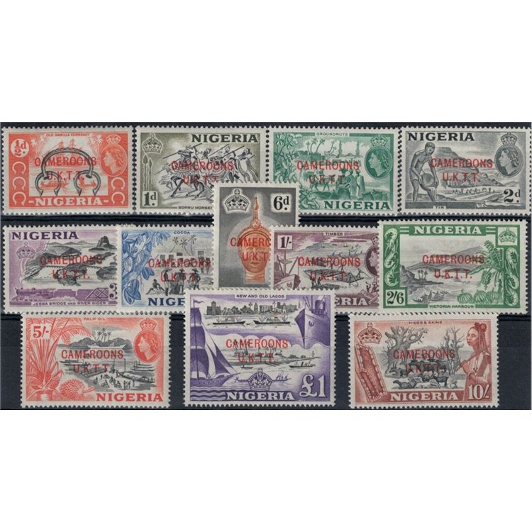 CAMEROON 1960 Ordinary series 12v MNH**