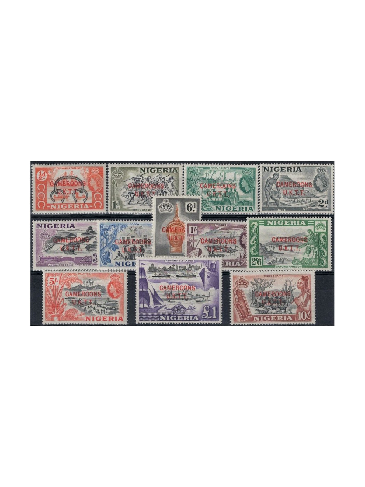 CAMEROON 1960 Ordinary series 12v MNH**
