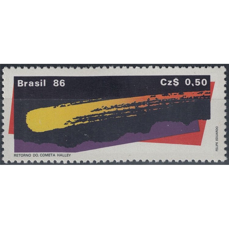 BRASILE 1986 Cometa di Halley MNH**