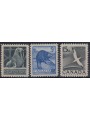 CANADA 1953 Wildlife Conservation 3v MNH**