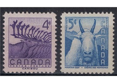 CANADA 1956 Wildlife Conservation 2v MNH**