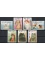 CAMBOGIA 1988 Esposizione filatelica Juvalux, gatti 7v MNH**
