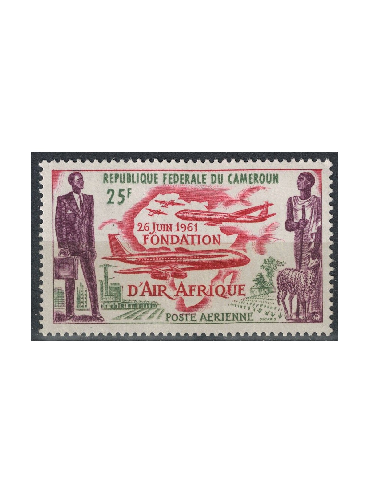 CAMERUN 1962 Air Afrique MNH**