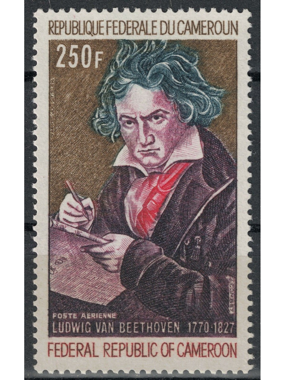 CAMERUN 1970 Ludwig van Beethoven MNH**