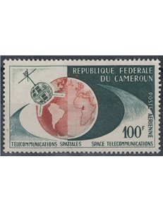 CAMEROON 1963 Space Telecommunications, Airmail MNH**