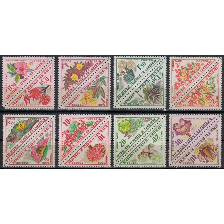CAMERUN 1963 Segnatasse 16v MNH**
