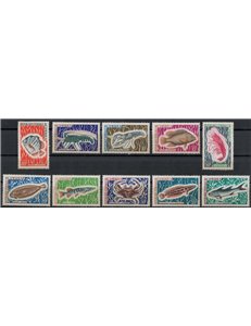 CAMERUN 1968 Fauna marina 10v MNH**