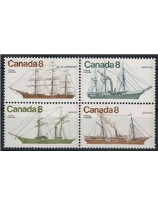 CANADA 1975 Canadian Ships 4v MNH**