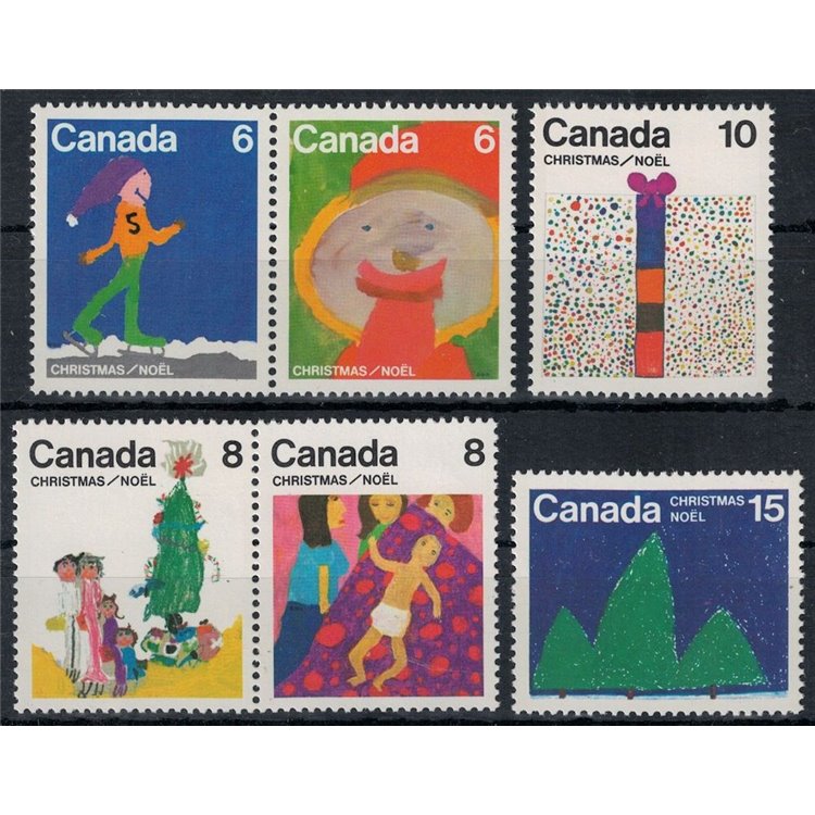 CANADA 1975 Natale 6v MNH**