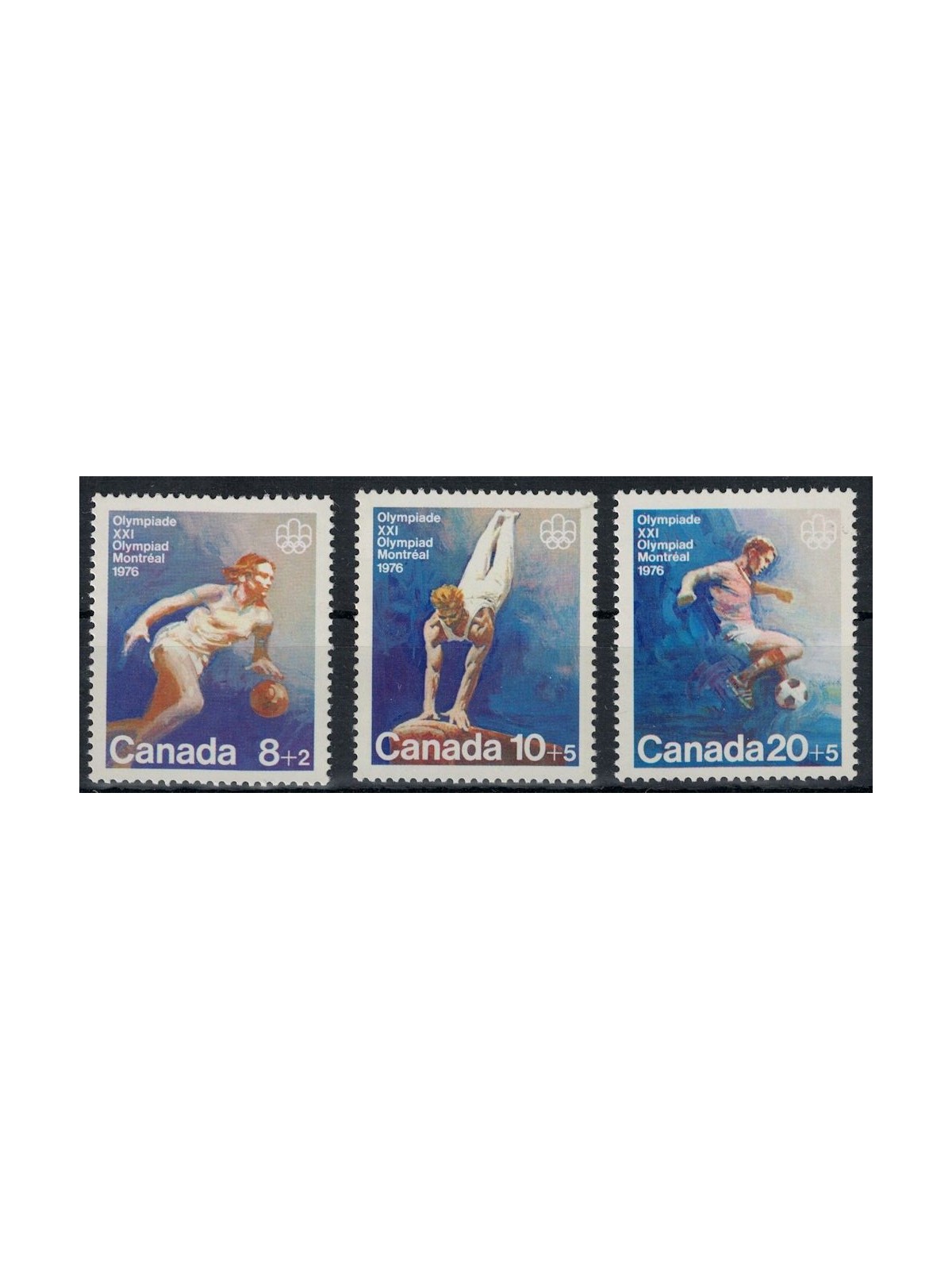 CANADA 1976 Olympic Games 3v MNH**