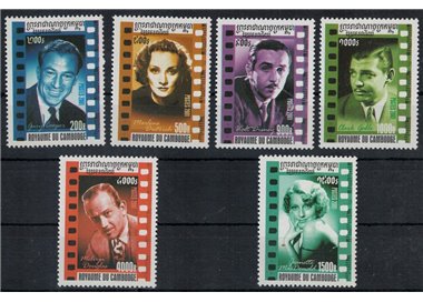 CAMBODIA 2001 Cinema 6v MNH**