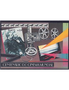 BRASILE 1995 Centenario del Cinema BF MNH**