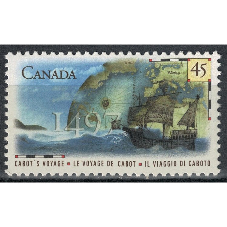 CANADA 1997 Viaggio di Caboto MNH**