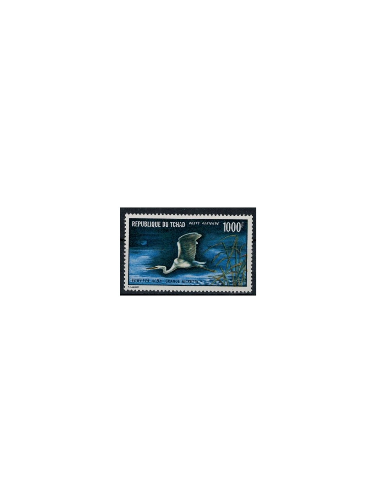 CHAD 1971 Fauna, birds 1v MNH**