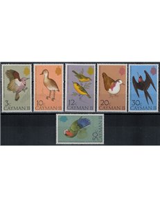 CAYMAN 1975 Birds 6v MNH**