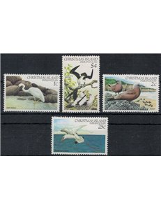 CHRISTMAS ISLAND 1982 Uccelli (I) 4v MNH**