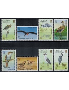 CAYMAN 1986-88 Fauna, birds 8v MNH**
