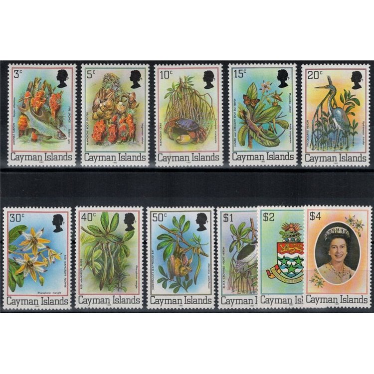 CAYMAN 1982 Ordinary series (1982) 11v MNH**