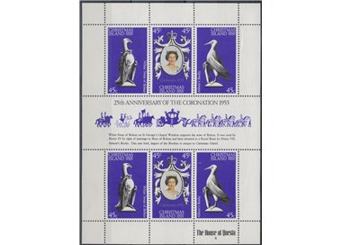 CHRISTMAS ISLAND 1978 Silver Jubilee MF MNH**