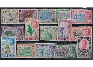 CAYMAN 1962 Ordinari, Elisabetta II 15v MNH**