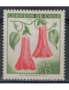 CHILE 1965 Ordinary set, flowers MNH**