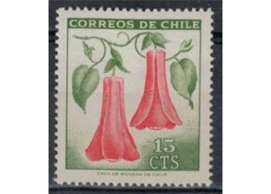 CHILE 1965 Ordinary set, flowers MNH**