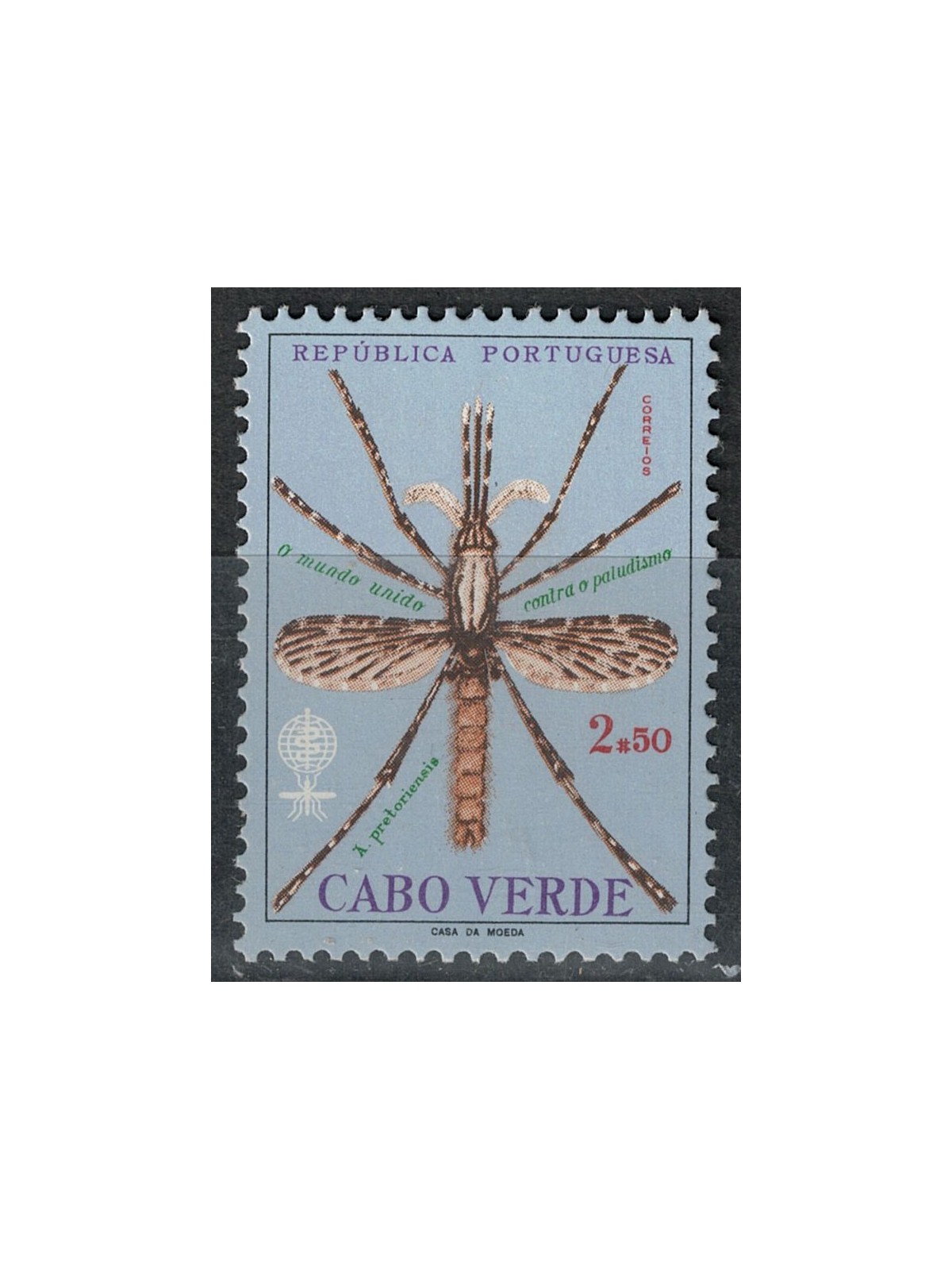 CAPO VERDE 1962 Lotta contro la malaria MNH**