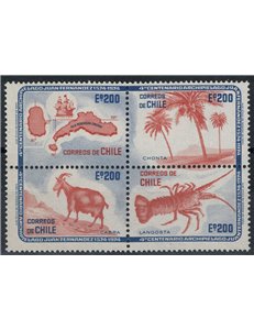 CILE 1974 Arcipelago Juan Fernandez 4v MNH**