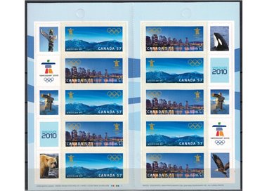 CANADA 2010 Olympic Games Vancouver booklet MNH**