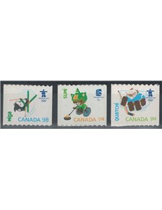 CANADA 2009 Olympic Games Mascots Vancouver 3v MNH**