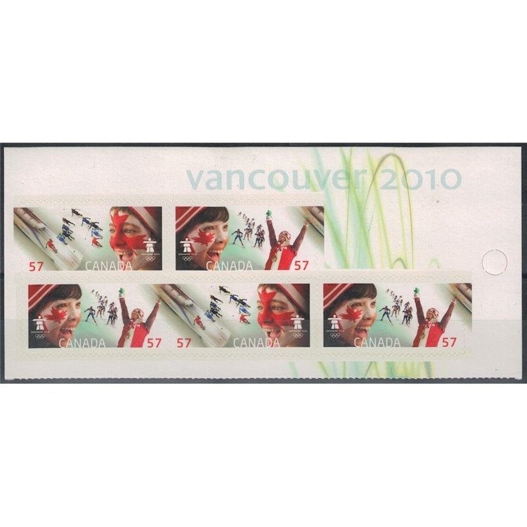 CANADA 2010 Olympic Games Vancouver, Congratulations 5v MNH**