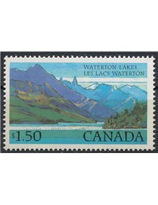 CANADA 1982 Parco Nazionale dei Laghi Waterton MNH**