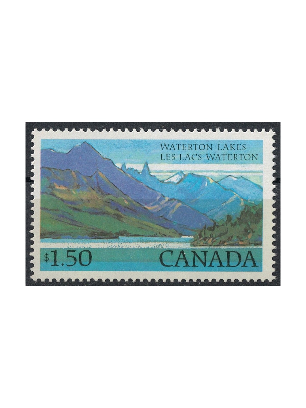 CANADA 1982 Waterton Lakes National Park MNH**