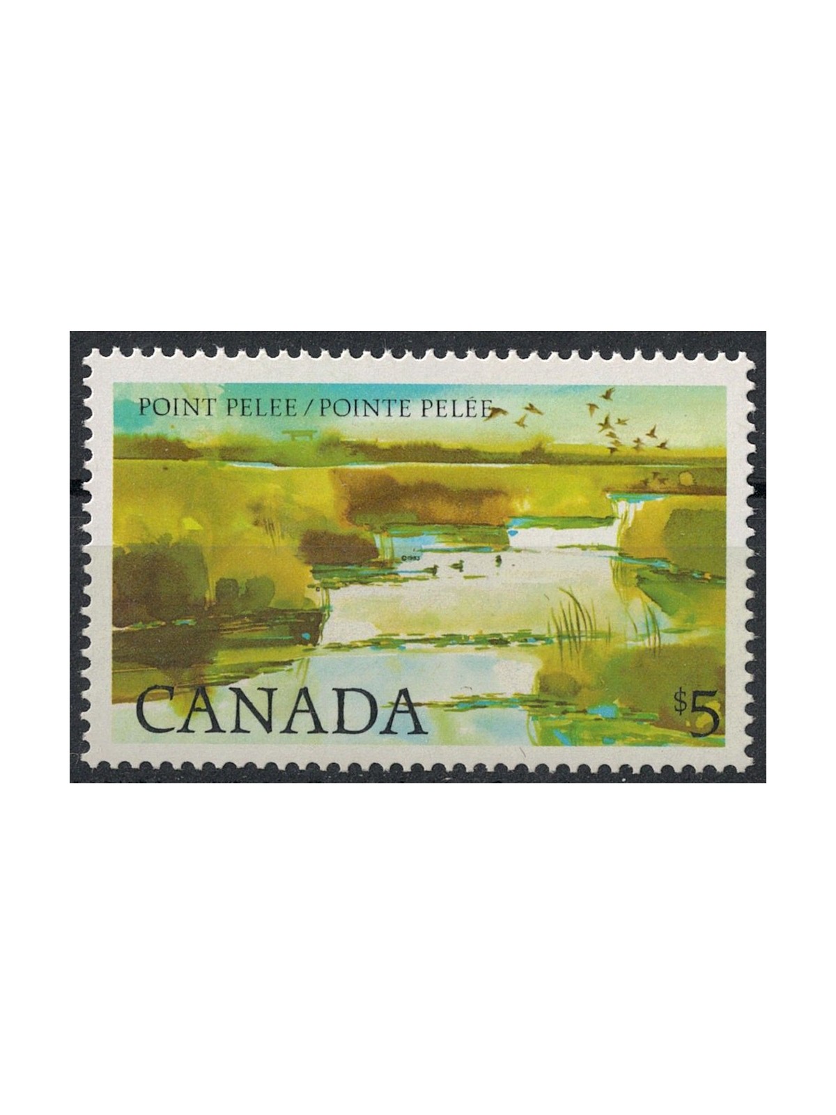 CANADA 1983 Parco Nazionale di Point Pelee MNH**