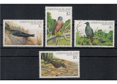 CHRISTMAS ISLAND 1982 Birds (II) 4v MNH**