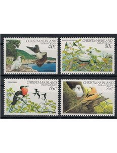 CHRISTMAS ISLAND 1982 Birds (III) 4v MNH**