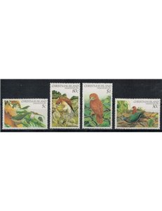 CHRISTMAS ISLAND 1983 Birds (IV) 4v MNH**