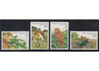 CHRISTMAS ISLAND 1983 Birds (IV) 4v MNH**