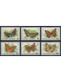 CAYMAN 1977 Fauna, farfalle 6v MNH**
