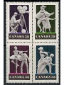 CANADA 1989 Arte e intrattenimento 4v MNH**